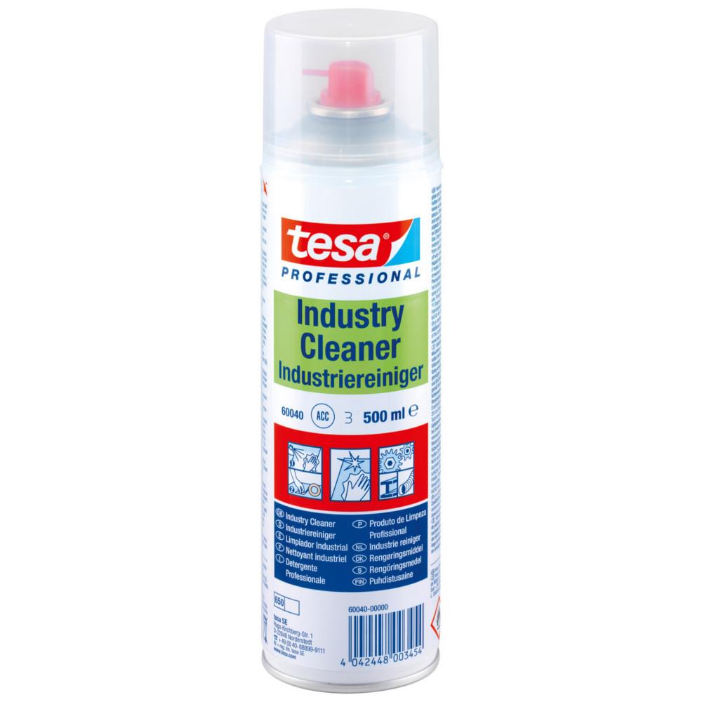 Nettoyant industriel Tesa 60040 en bombe de spray - Pulv�risateur de 500ml