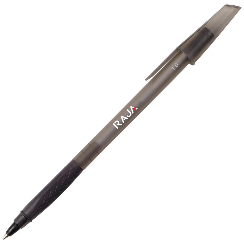 Stylo bille - Comfort Stic - pointe moyenne - 1 mm - avec zone de prhension - corps noir - encre noire