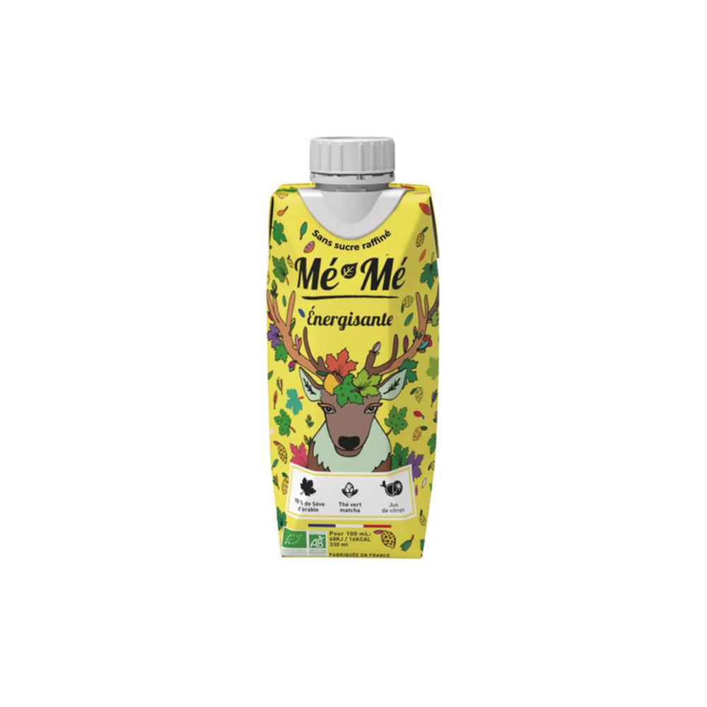 Th vert froid citron/rable M-M - Brique de 33 cl - Lot de 12
