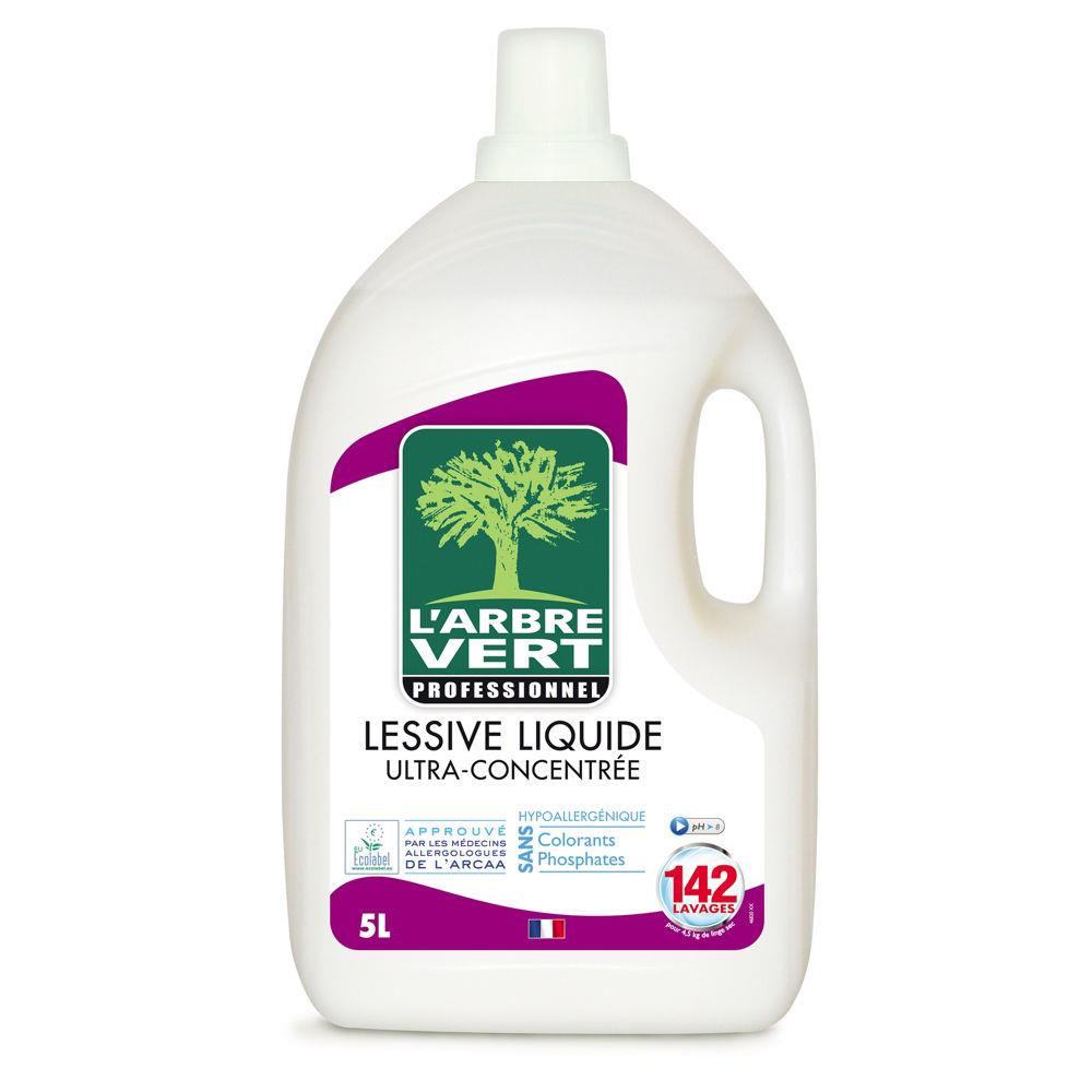Lessive liquide cologique ultra-concentre L'Arbre Vert  - Bidon 5l
