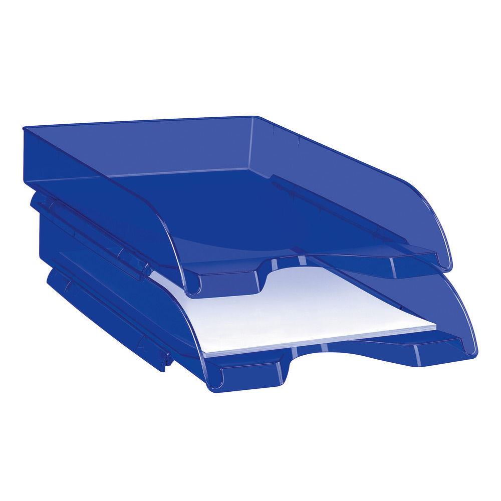 Corbeille  courrier Cep Pro Happy - Bleu lectrique