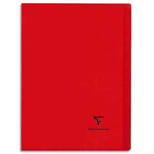 Cahier Clairefontaine Kover Book - reliure pique - couverture polypro - 2 rabats - 21 x 29,7 cm - 96 pages - sys