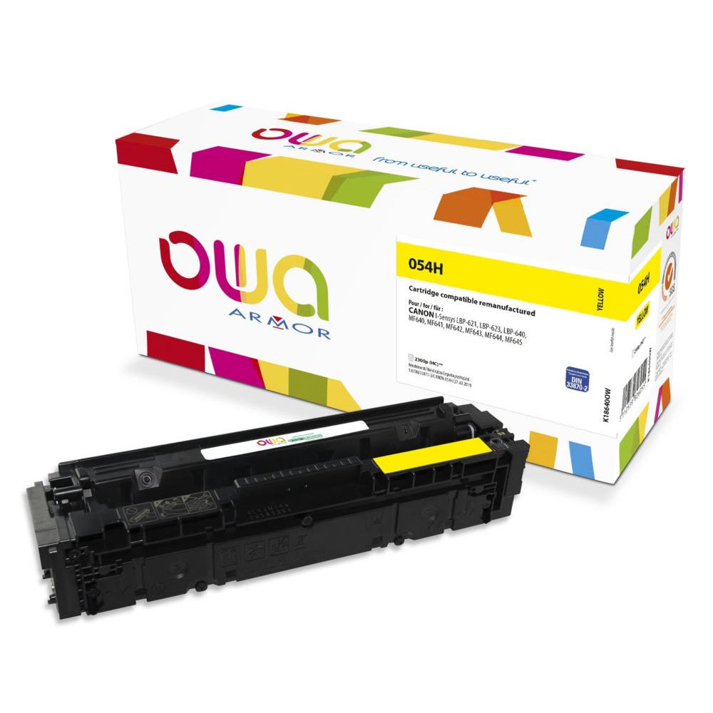 Cartouches de toner - Armor k18640ow cartouche de toner 1 pice(s) compatible jaune