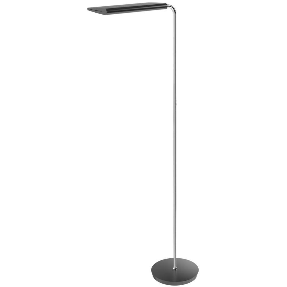 Lampadaire Alba Swing tte rversible - Noir