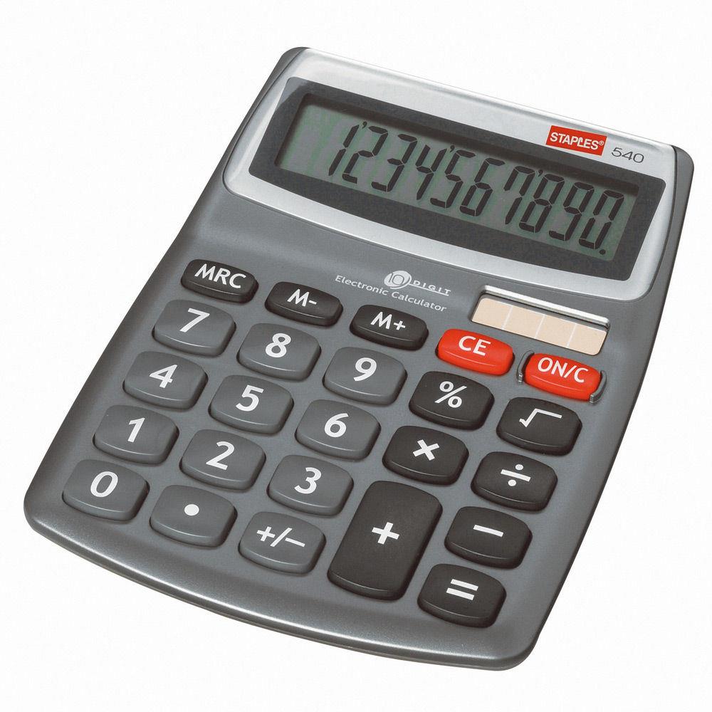 Calculatrice de bureau 540 - 10 chiffres