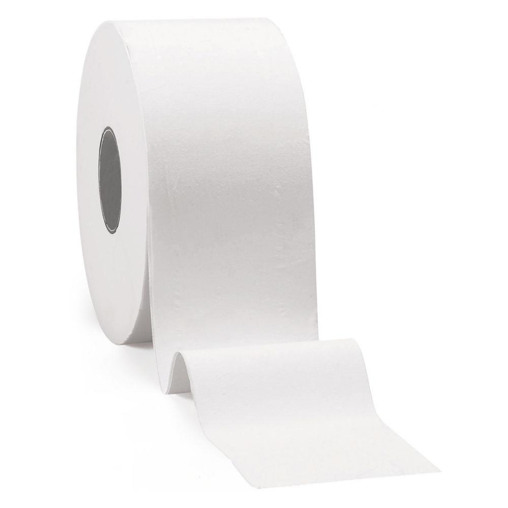 Papier toilette Jumbo mini -12 rouleaux de 70 m - Blanc