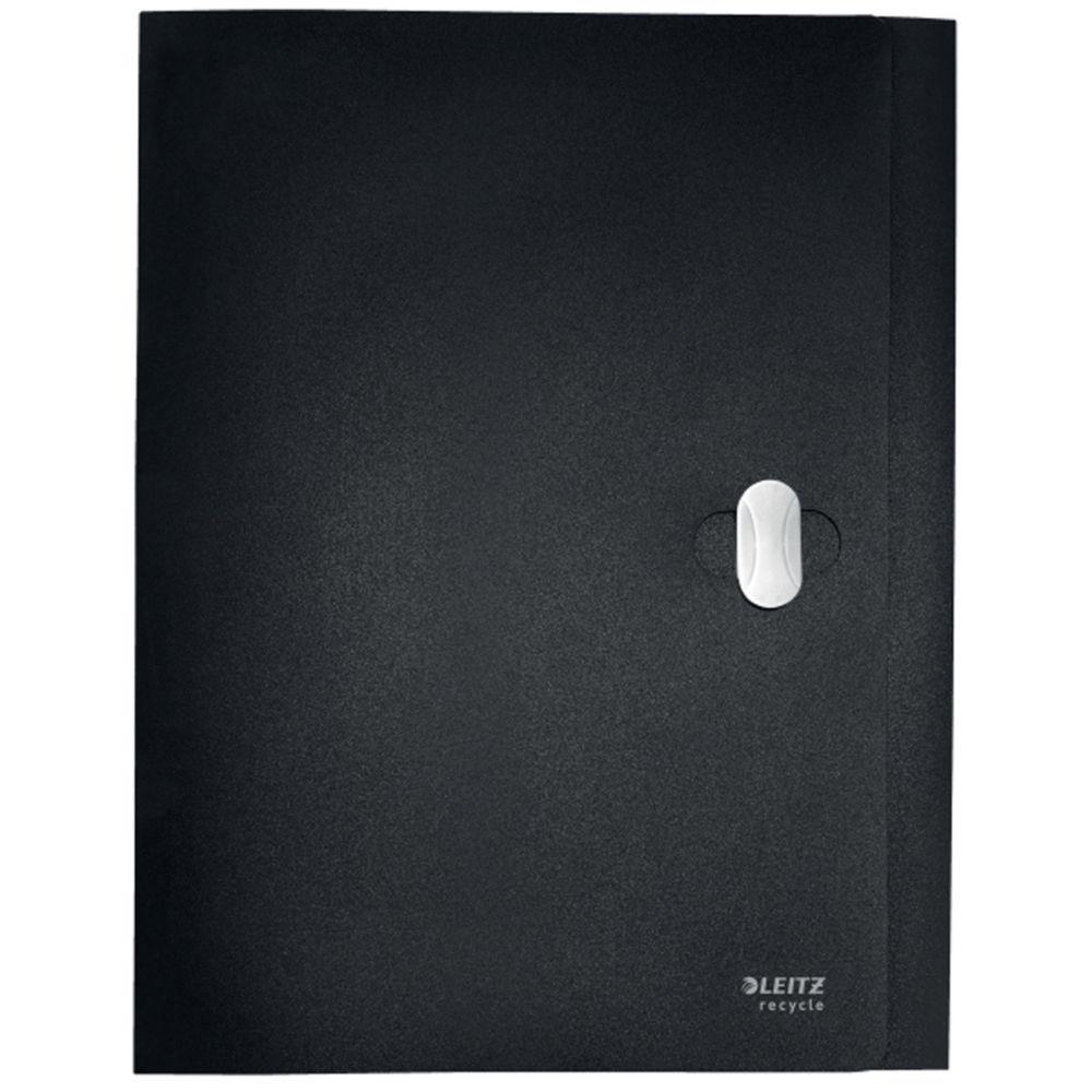 Chemise box A4 Leitz Recycle dos 3,8cm en polypropylne recyclable - Noir
