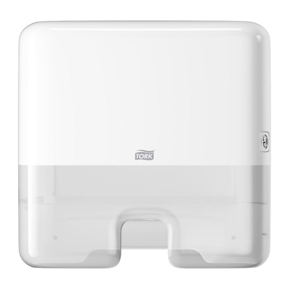 Mini-distributeur pour essuie-mains Tork Xpress - Feuille � feuille H2 - 552100 - Gamme Elevation - Blanc