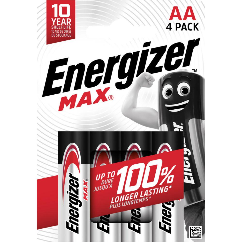 Energizer max aa batterie  usage unique alcaline