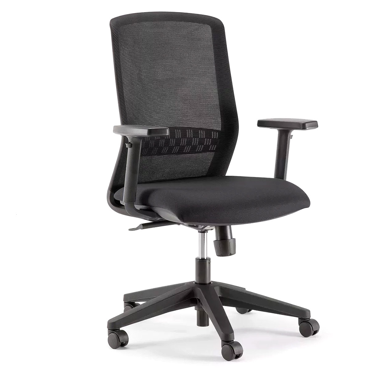 Sige Walden, rsille , tissu noir M1 avec accoudoirs 3D 94,5  106,5 cm de hauteur