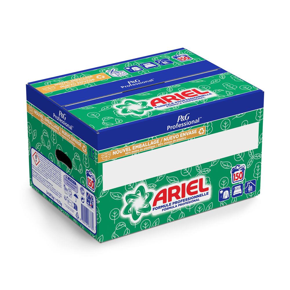 Lessive anti-rsidus Ariel Professional en poudre - Carton de 150 doses