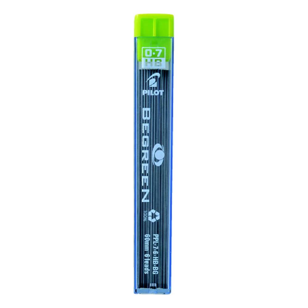 Mine pour porte-mines Begreen - mine HB de 0,7 mm - tube 12 units