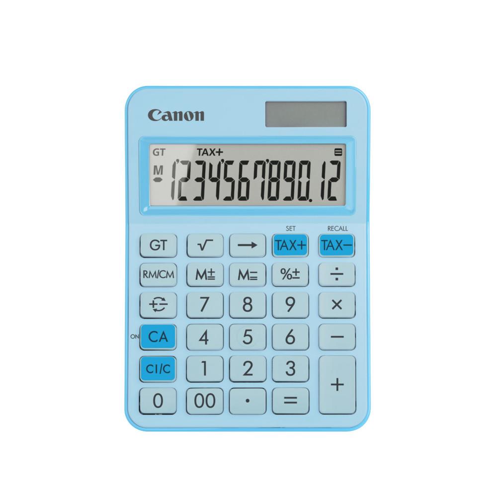 Calculatricede bureau Canon LS125KB - 12chiffres - Bleu