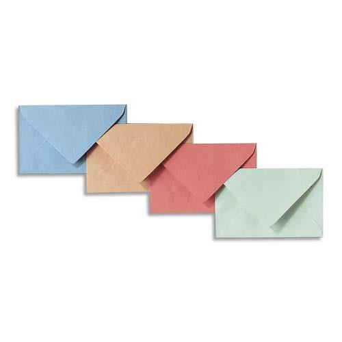 Bote de 500 enveloppes lection GPV - 64 gr - coloris bleu - format 90x140