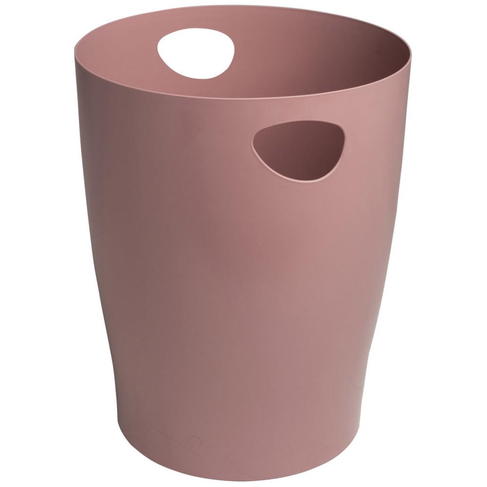 Corbeille  papierExacompta Ecobin Skandi 15 L - Rose nude