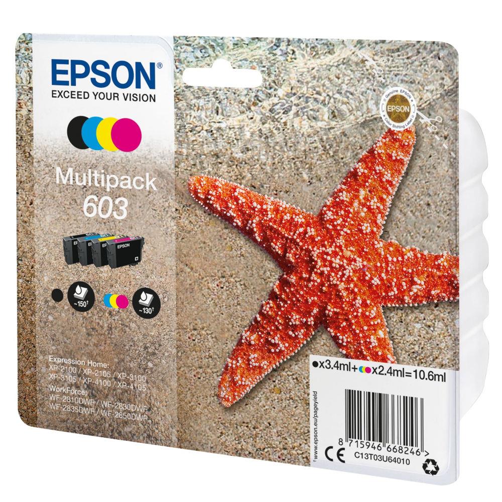 Cartouches pour imprimantes - Epson multipack 4-colours 603 ink