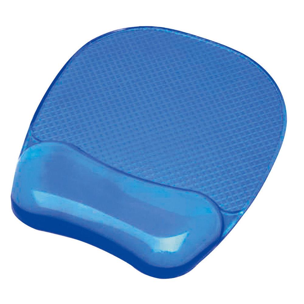 Tapis de souris gel cristal Fellowes - bleu