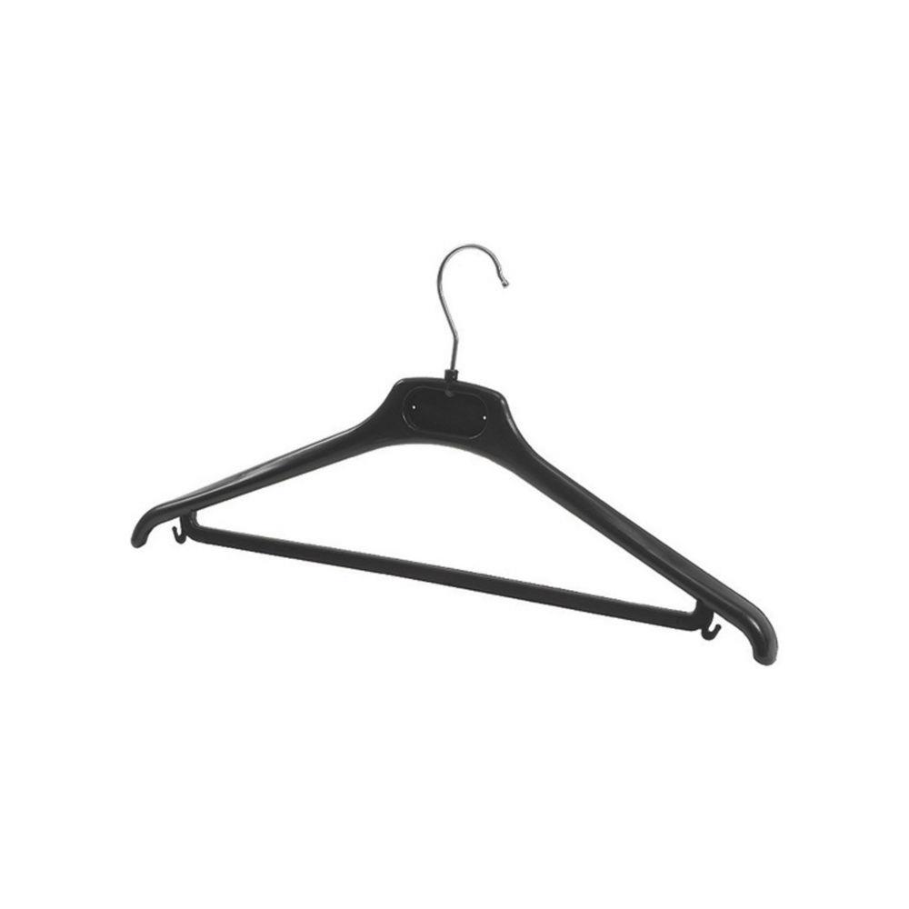 Cintres Alba Basic en ABS - Noir - Lot de 20