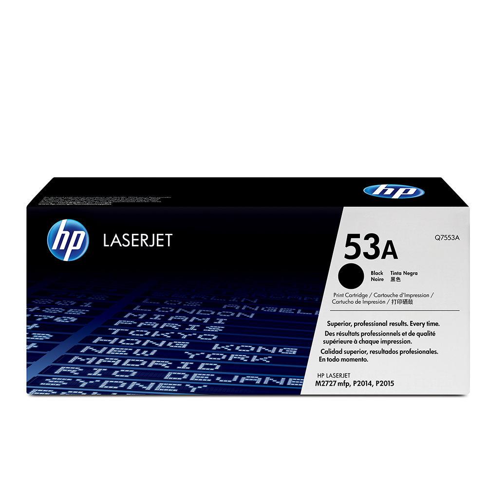 Cartouches de toner - Hp 53a toner laserjet noir authentique