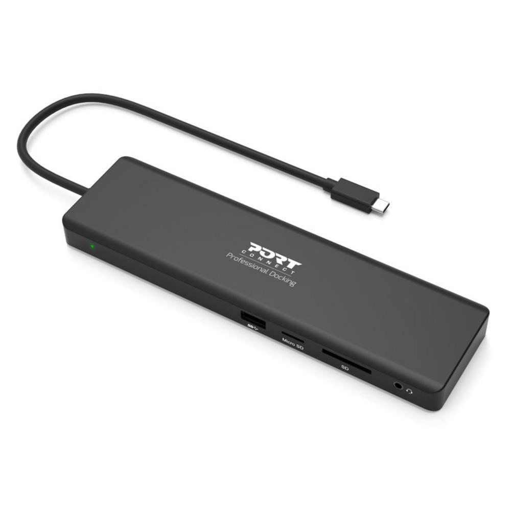 Station d'accueil USB-C Mobile PORT Connect 1 x 4K PRO 11 priphriques 100W