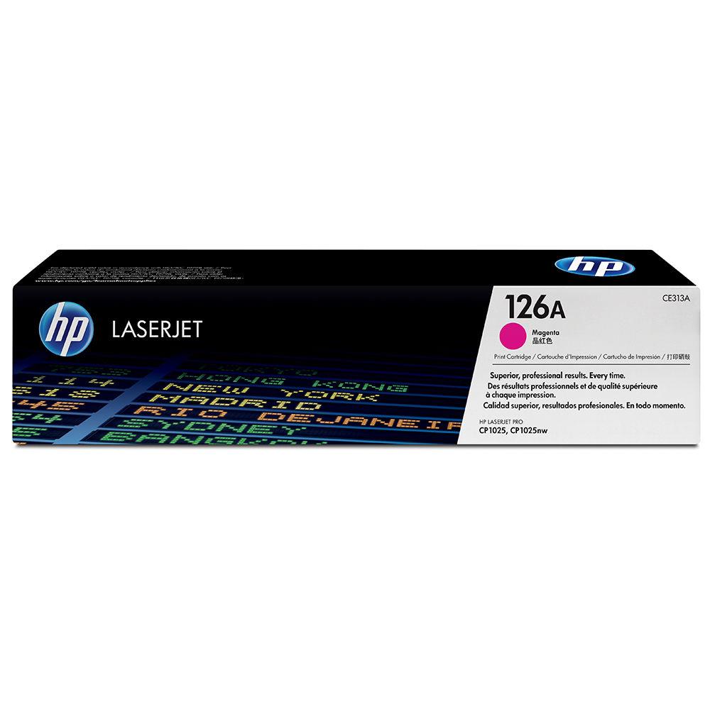 Cartouches de toner - Hp 126a toner laserjet magenta authentique