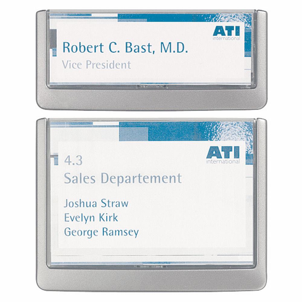 Bristol Durable pour plaques de porte - format 149 x 52,5 mm norme PEFC - paquet 50 units