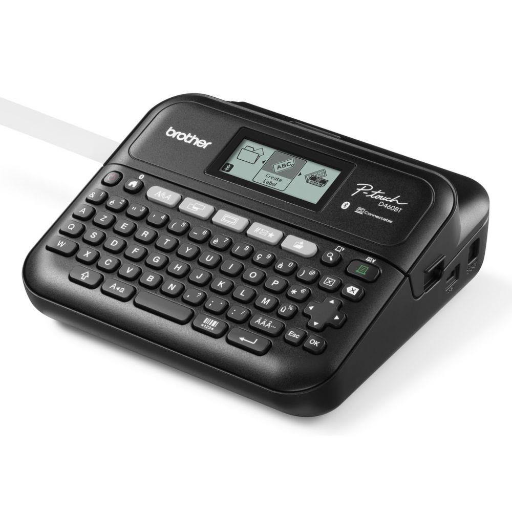 Etiqueteuse de bureau connecte Brother PT-D460BTVP - Noir