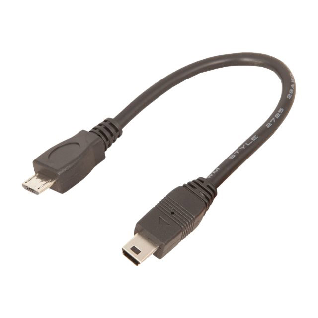 Urban factory mini usb/micro usb, 0.15 m c�ble usb usb 2.0 0,15 m mini-usb b micro-usb b noir