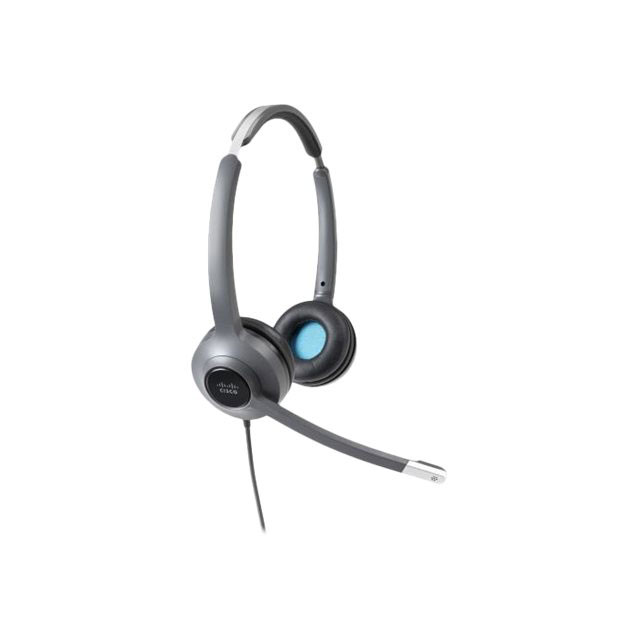 Cisco 522 Wired Dual - Micro-casque - sur-oreille - filaire - jack 3,5mm