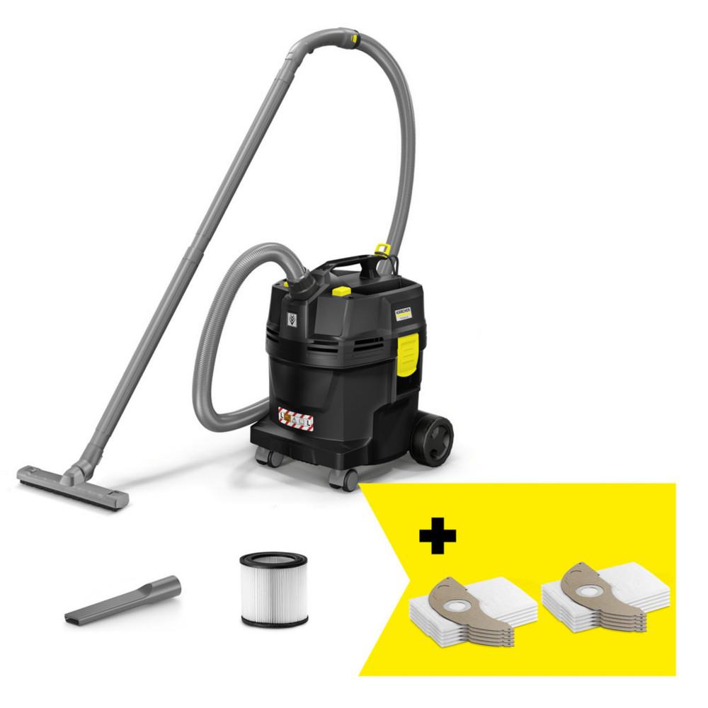 Aspirateur eau Karcher et poussi�re NT 22/1 GO!FURTHER - Capacit� 22 L - Noir et jaune