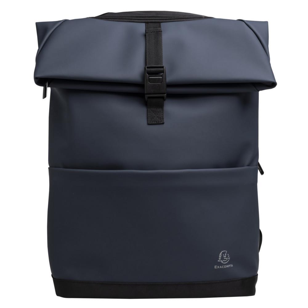 Sac  dos impermable Exacompta Exactive Young - 2 compartiments et fermeture clair - Ardoise