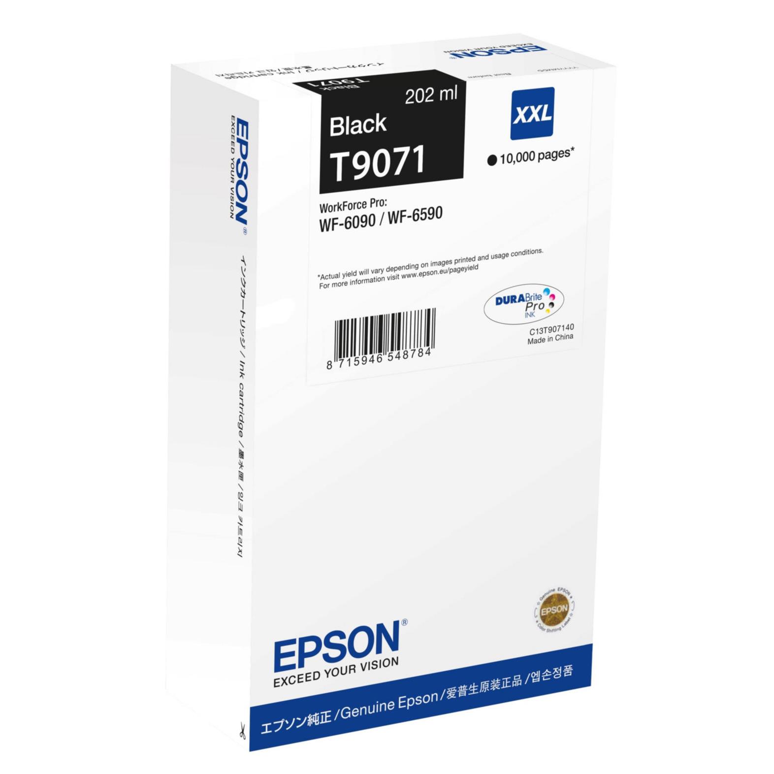 Cartouches pour imprimantes - Epson wf-6xxx ink cartridge black xxl