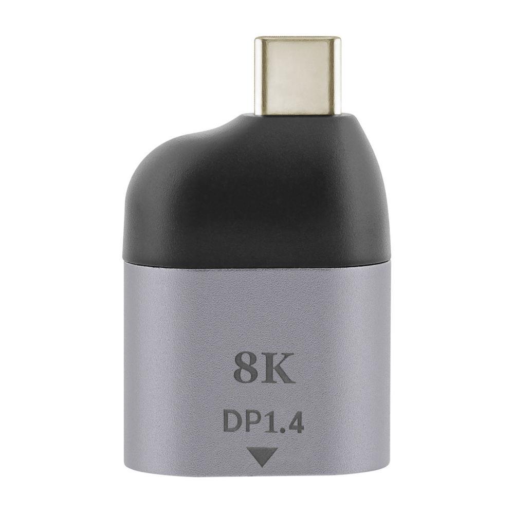 Adaptateur USB-C vers Displayport 8K TNB - Gris