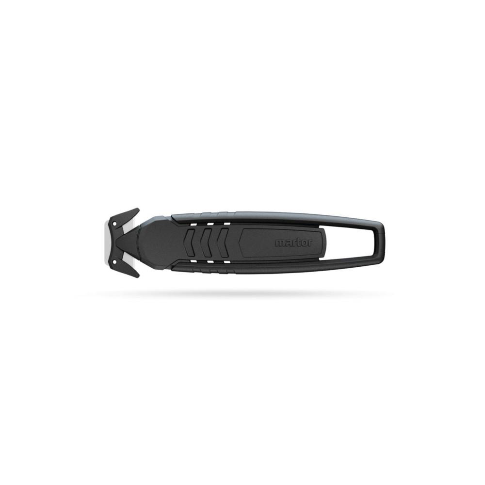 Cutters jetables avec lame protge Martor Secumax 150 - Noir - Bote de 10