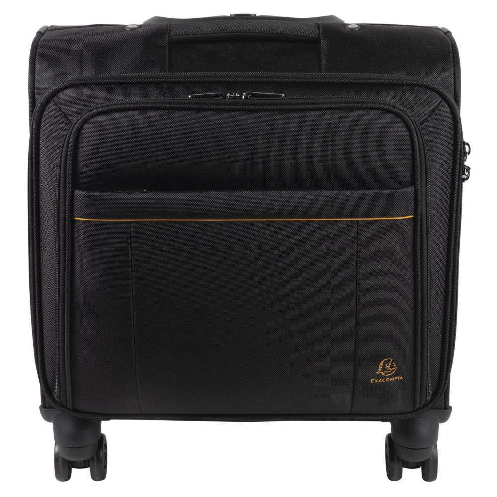 "Trolley Pilot Case Exacompta tissu Polyester pour ordinateur portable de 15,6"" - Noir"