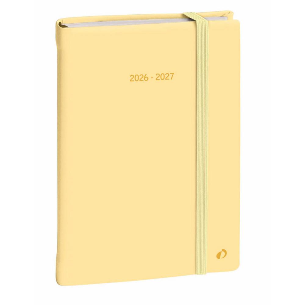Agenda semainier Quo Vadis Plan Notes - 15 x 21 cm - Pastel Vanille - Septembre 2026 � D�cembre 2027