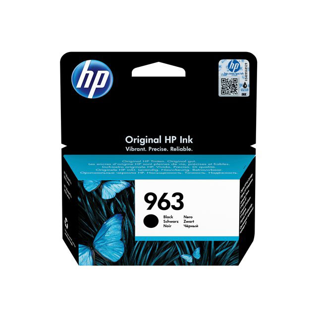Cartouches pour imprimantes - Hp 963 cartouche d'encre noire authentique