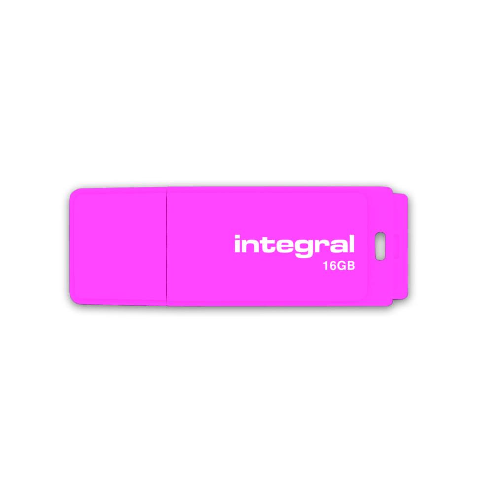 Integral infd16gbneonpk lecteur usb flash 16 go usb type-a 2.0 rose