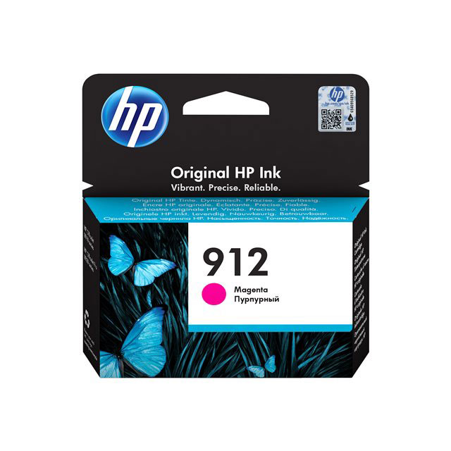 Cartouches pour imprimantes - Hp 912 cartouche d'encre magenta authentique