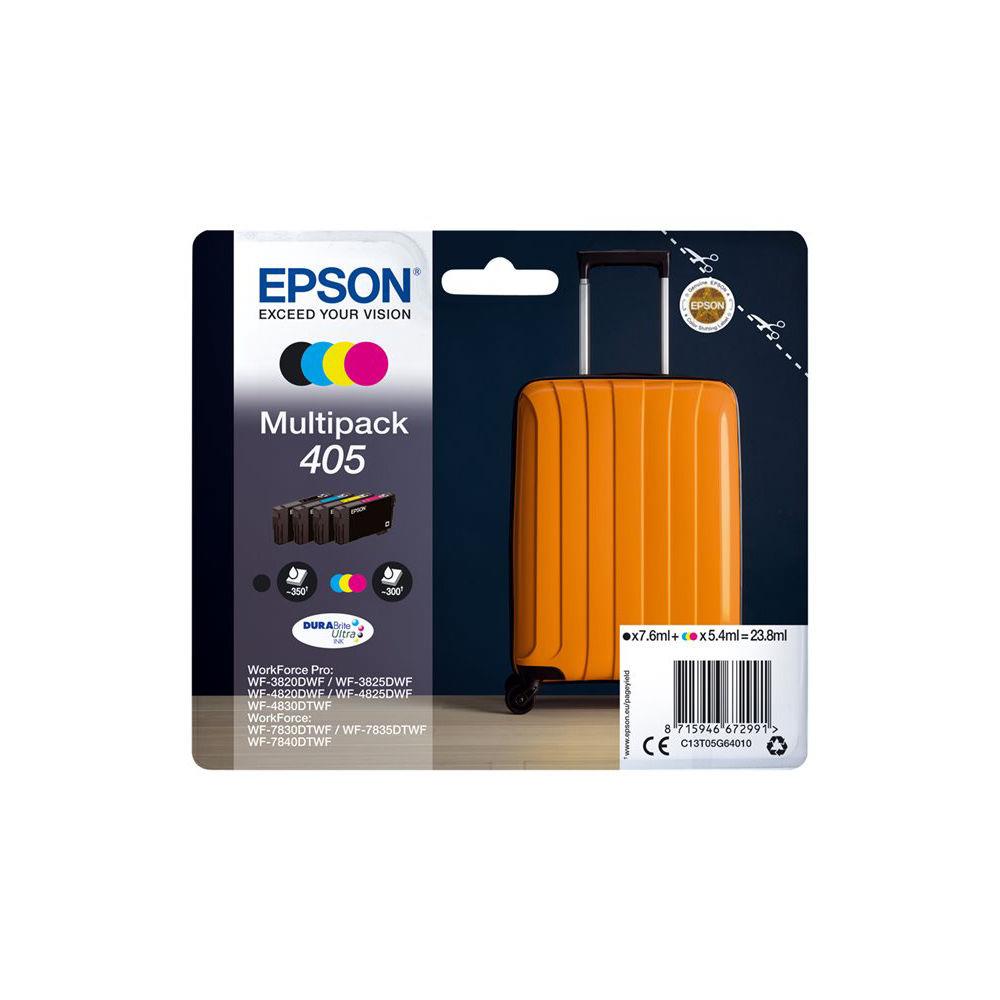 Cartouches pour imprimantes - Epson multipack 4-colours 405 durabrite ultra ink