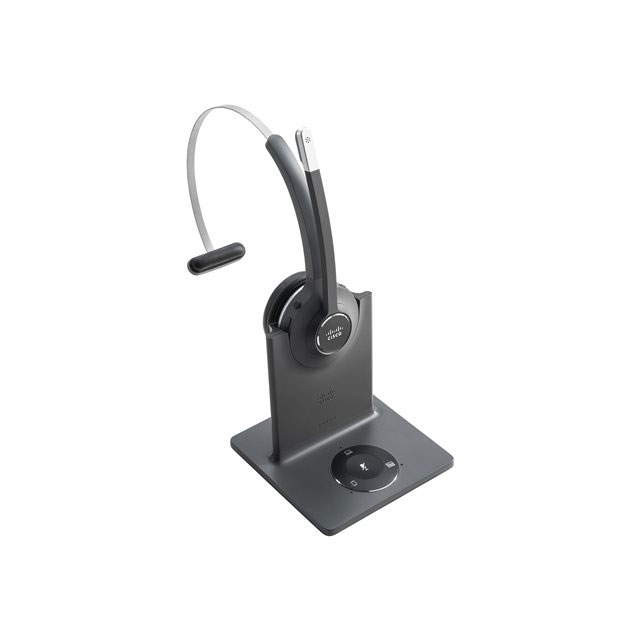 Cisco 561 Wireless Single - Micro-casque - sur-oreille - convertible - DECT 6.0 - sans fil - avec Multibase Station - pour Webex Board 55, Board 70, Board 85, Codec Pro - No Radio, Room 55, Room 70, Room Kit Mini