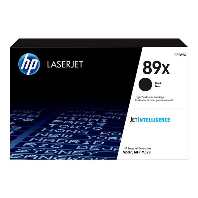 Cartouches de toner - Hp toner noir laserjet 89x authentique grande capacit