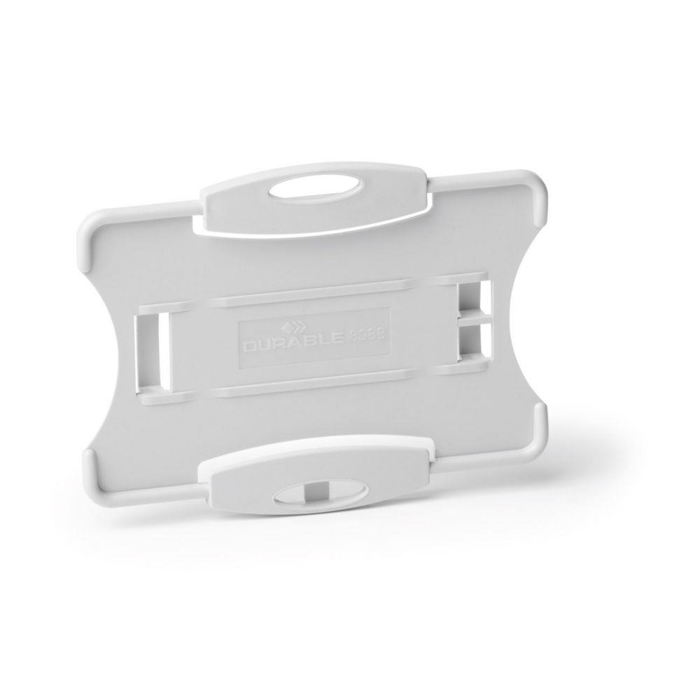Porte-badge de scurit Durable ECO ouvert pour 1 carte 54 x 87 mm - Noir