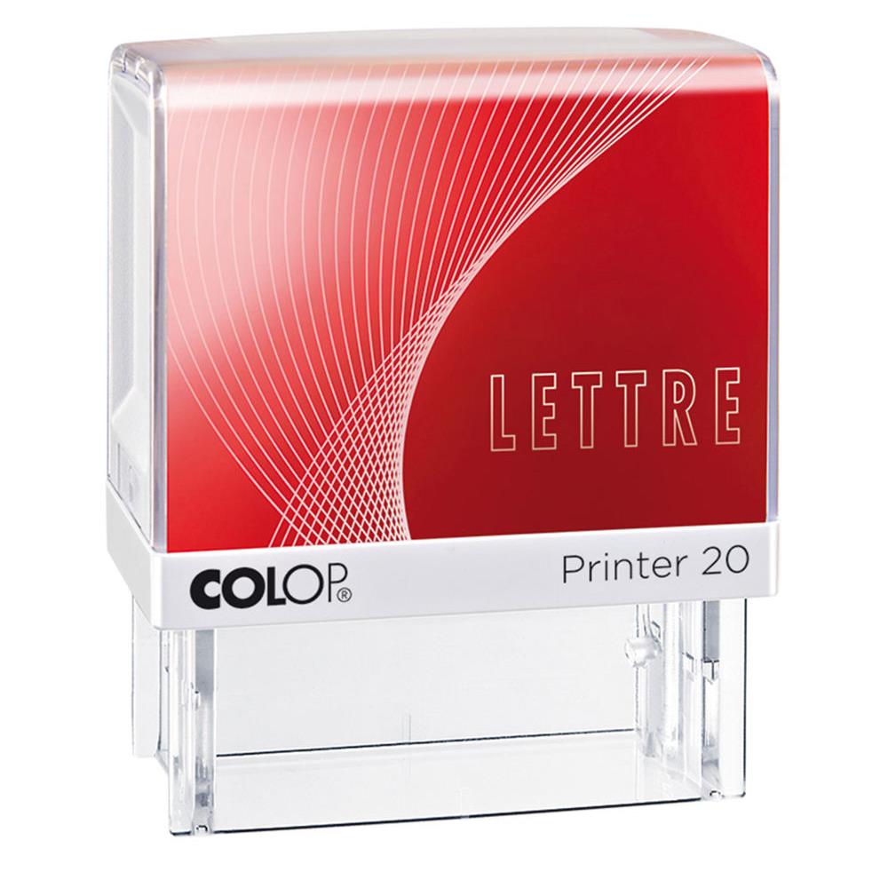 Tampon encreur Colop Printer 20 - formule commerciale "Lettre"