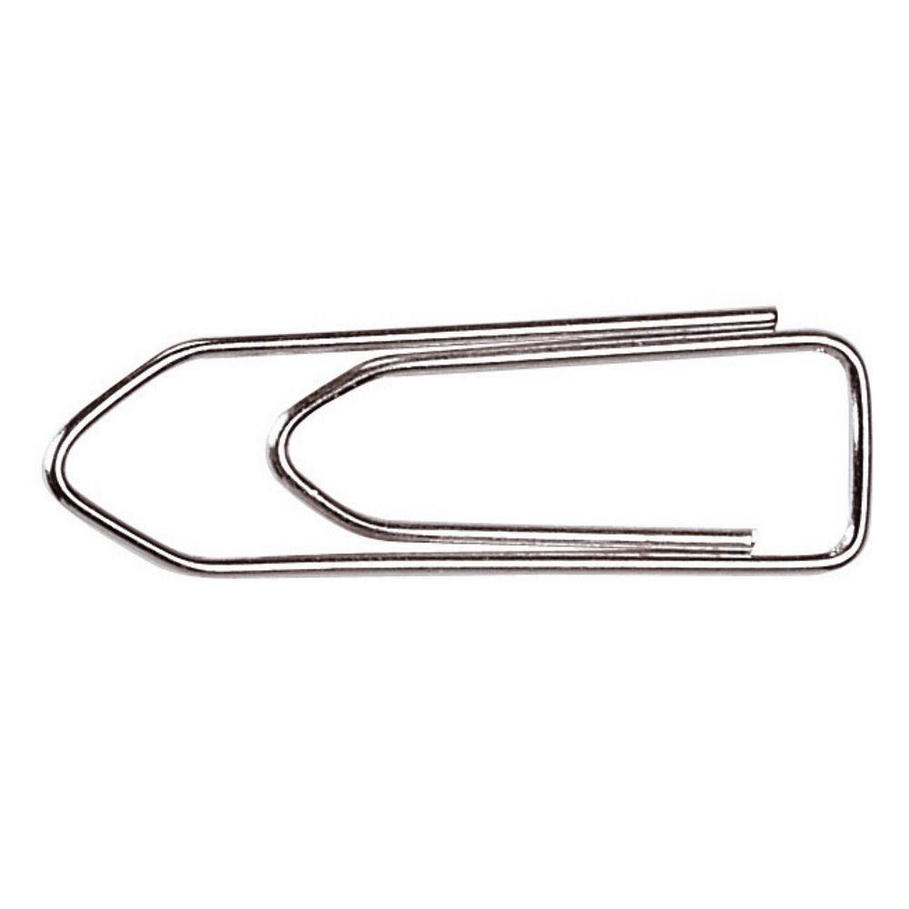 Trombones - Attache lettres 1er prix - acier galvanis et bout chevron - 32mm - boite de 1000
