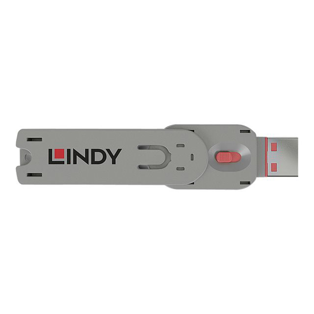 Lindy cl� pour bloqueur de port usb a, rose