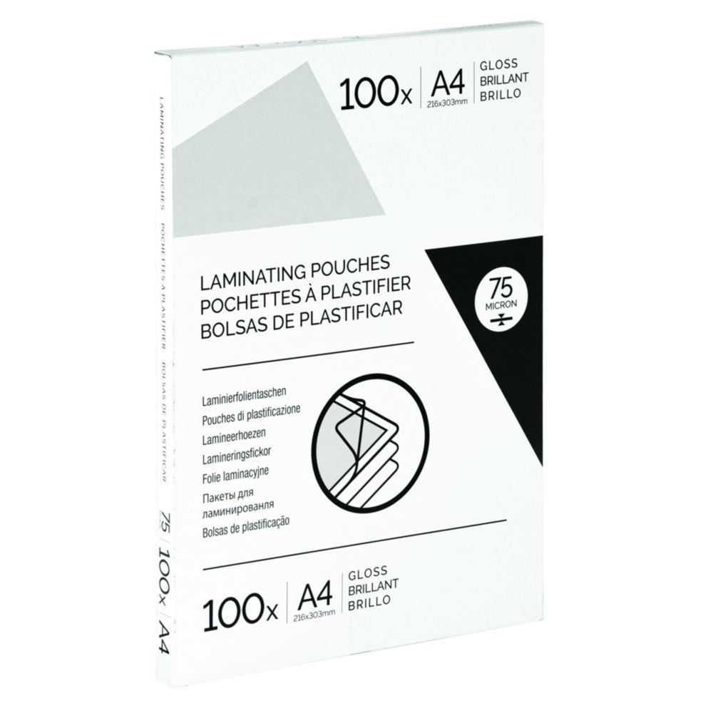 Pochettes de plastification A3 - 2 x 125 microns - bote de 100