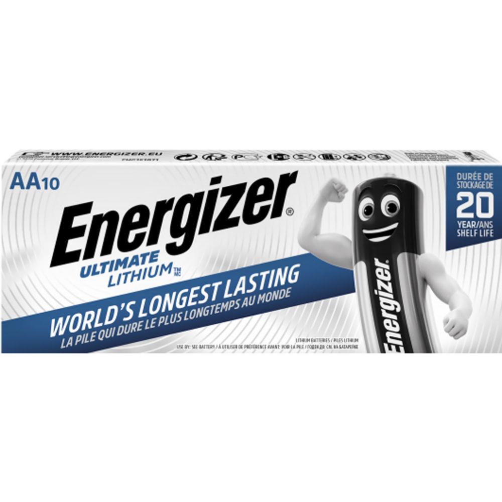 Energizer ultimate lithium batterie  usage unique aa