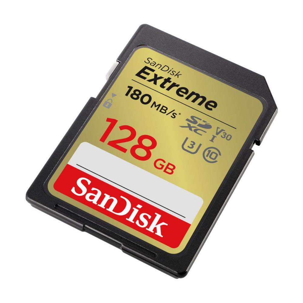 Sandisk extreme 128 go sdxc uhs-i classe 10