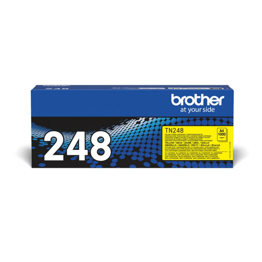 Cartouches de toner - Brother tn-248y cartouche de toner 1 pice(s) original jaune